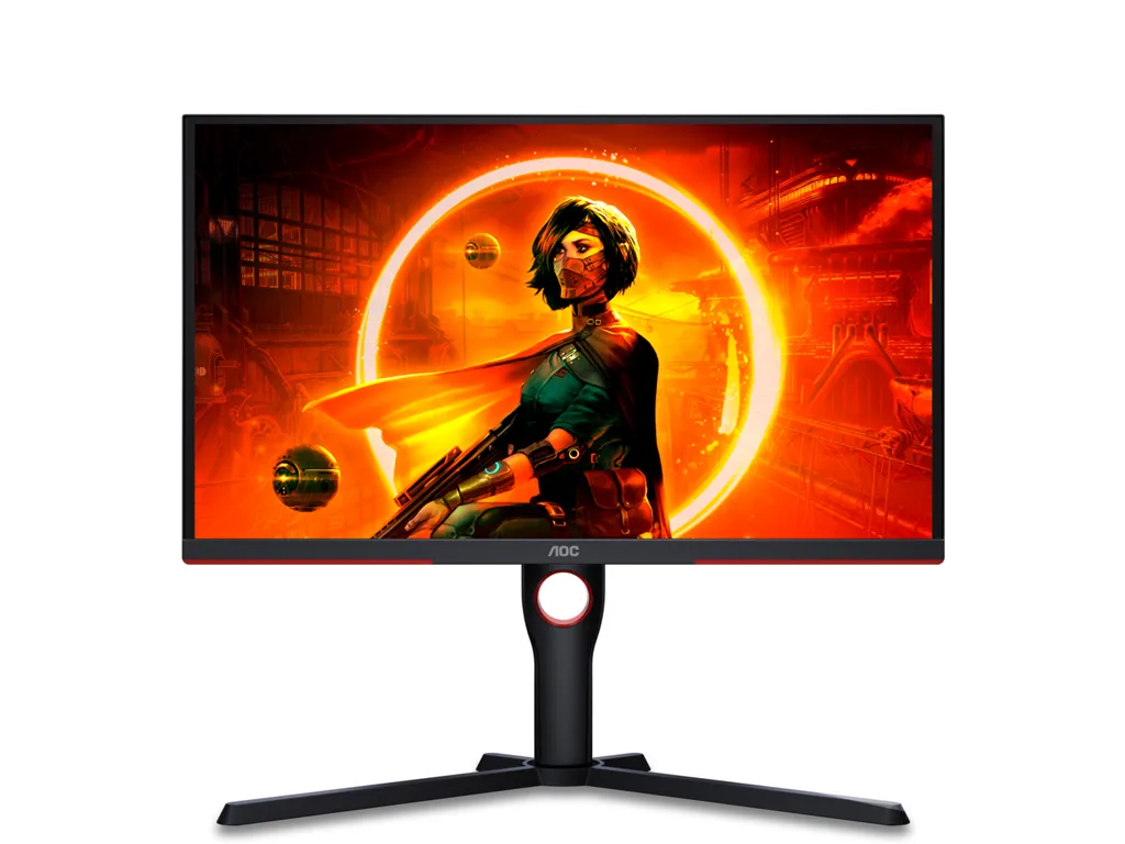 Monitor AOC 25G3ZM/BK 24.5"/VA/1920x1080/240Hz/1ms GtG/HDMIx2,DP/Freesync/Pivot,visina/crna Slika 3